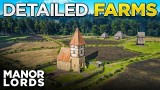 Growing the Population & Sending Them to My Detailed Farms! — Manor Lords (#11)