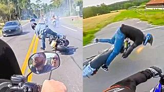 Bikes Broke Into Pieces - Crazy Motorcycle Moments - Ep.455