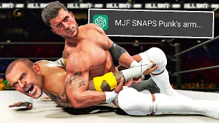 Letting AI Book CM Punk vs. MJF 3 In AEW