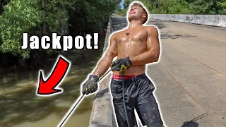 We Hit The Magnet Fishing Jackpot - ATV Found In River (Huge Finds)