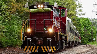 The Granite State Scenic Railroad: End Cabs on The Boston and Maine