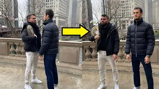 Usman Nurmagomedov & Pitbull FACE OFF In Chicago