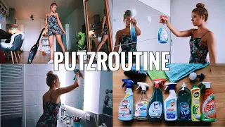 PUTZROUTINE - KOMPLETTE WOHNUNG // JustSayEleanor (Putzmotivation, Motivation zum Putzen)