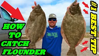 HOW TO CATCH FLOUNDER | SECRET TIP TO CATCHING BIG FLOUNDER | FISHING GALVESTON TEXAS CITY DIKE