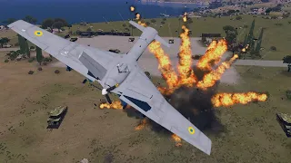 Ukraine's Deadliest Armed Drone Blows Up Russian Arsenal - ARMA 3