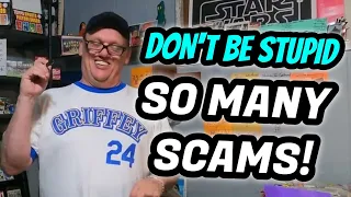 DON'T BE STUPID:  THE SPORTS CARD HOBBY SCAMS!!