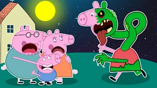 Peppa Pig turns into a Zombie - Peppa Pig Apocalypse - Peppa Pig Funny Animation