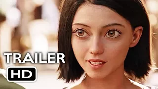 Alita: Battle Angel Official Trailer #1 (2018) James Cameron Sci-Fi Action Movie HD