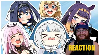 Gura getting Bullied Compilation! Hololive Vtuber REACTION!