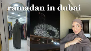 Ramadan in Dubai: abaya shopping, authentic food, travel with me