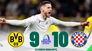 Dortmund vs Hajduk Split |Highlights & Penalty Shootout | UEFA Youth League Quarter Final 15-03-2023