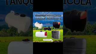 Agronegócio 🇧🇷 tanque agrícola para pulverizador | reservatório de água limpa | inoculante plantio