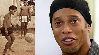 🥺La RAZÓN por la cual RONALDINHO JUGABA DESCALZO | Shorts