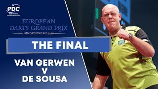 A SPECIAL FINAL! De Sousa v Van Gerwen   2020 European Darts Grand Prix