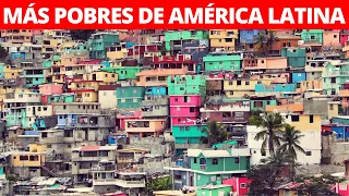 Los 20 países más pobres de Latinoamérica