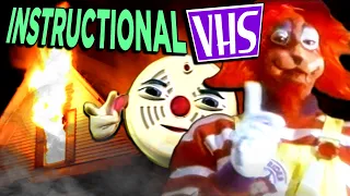 Instructional VHS Tapes: Fire Safety Rap, Microwaving & Moms on the Net