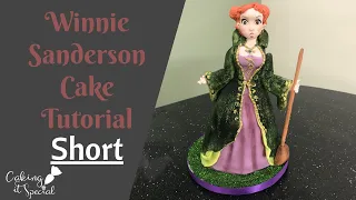 Winnie Sanderson Cake Tutorial - SHORT- Hocus locus