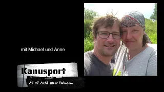 Folge 4:  Paddeln auf der Aller bei Winsen (2018)