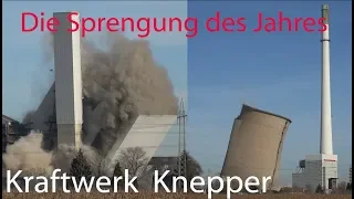 4K | Spectacular Power Plant Demolition at Dortmund / Germany