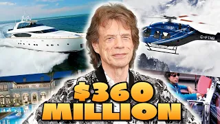 Mick Jagger's Lifestyle 2023 - Net Worth, Fortune, Contracts, Properties...