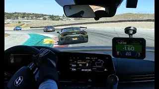 Hyundai Elantra N 아반떼N Trackday at Weathertech Raceway Laguna Seca 6/19/22