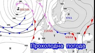 Прогноз погоди в Україні з 8 по 14 травня