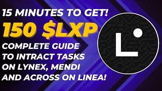 [ONLY 1 WEEK LEFT] DON'T MISS THE CHANCE TO GET MORE LINEA $LXP DOING THIS!