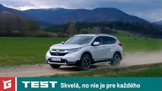 Honda CR-V Hybrid AWD - SUV TEST - GARÁŽ.TV