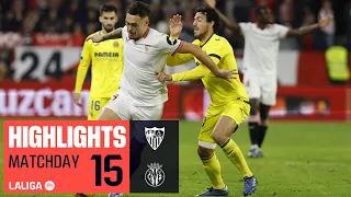 SEVILLA FC - VILLARREAL CF 1-1 | RESUMEN