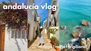 ANDALUCIA SPAIN VLOG + ITINERARY | 5 days in Malaga, Nerja, Frigiliana
