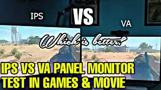 IPS Vs VA Panel Monitor Performance on Gaming and Video Streaming