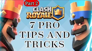 pro tips and tricks in clash royale | noob and pro in clash royale | clash royale #2