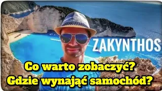 ZAKYNTHOS W PIGUŁCE - co warto zobaczyć? Navagio Blue Cave Gerakas Cameo Marathonisi Laganas Tsilivi