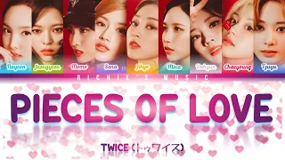 TWICE (トワイス) - PIECES OF LOVE [Color Coded Lyrics Kan|Rom|Eng]