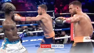 Lomachenko guides Commey to his corner after wobbling him 😅😳