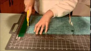 Cutting Long Fabric Strips Beginners Tutorial