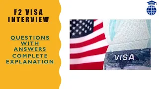 USA Spouse Visa F2 Interview Questions and Answers | USA F2 Visa Interview Preparation | USA F2 Visa