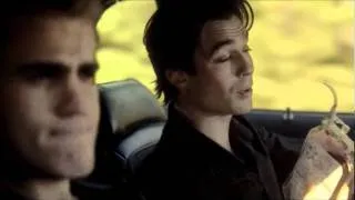 Damon y Stefan hablan sobre Elena (EP 2x08)