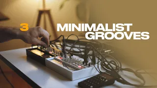 3 minimalist grooves w/ volca sample, keys & PO-33