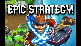 Underrated Strategy! Flooded Valley CHIMPS Black Border Guide! Update 40.2 (Bloons TD6)