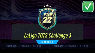 LALIGA TOTS CHALLENGE 3 SBC SOLUTION - FIFA 22 LALIGA TOTS CHALLENGE 3 SBC COMPLETED