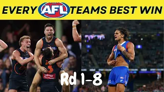 EVERY AFL TEAMS BEST WIN IN 2023 *SO FAR* ROUND 1-8