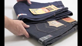 Сравнение джинсов Levi's 501 stf и Wrangler 13 mwz | levi's 501 shrink to fit, wrangler 13 mwz rigid