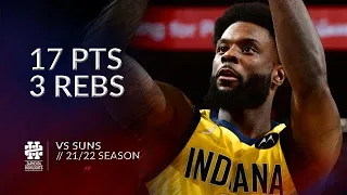 Lance Stephenson 17 pts 3 rebs vs Suns 21/22 season