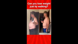 Can you lose weight just by walking? 🚶‍♂️