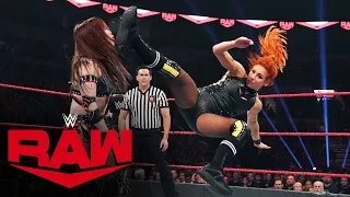 Becky Lynch vs. Kairi Sane: Raw, Oct. 28, 2019