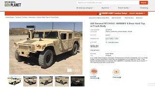 What to AVOID When Buying Humvees off GovPlanet