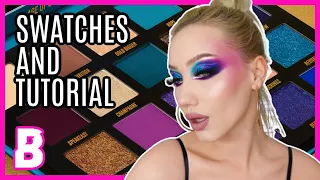 BEAUTY BAY OPULENCE PALETTE SWATCHES, TUTORIAL & REVIEW | MAKEMEUPMISSA