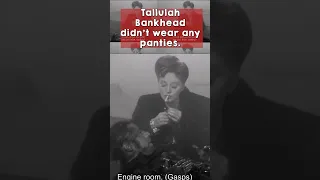 Tallulah Bankhead v. Underwear | Weird Film History