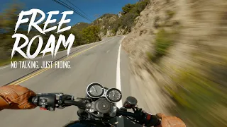 Malibu Canyon POV Motorcycle Ride // Triumph Speed Twin 1200 [4K]